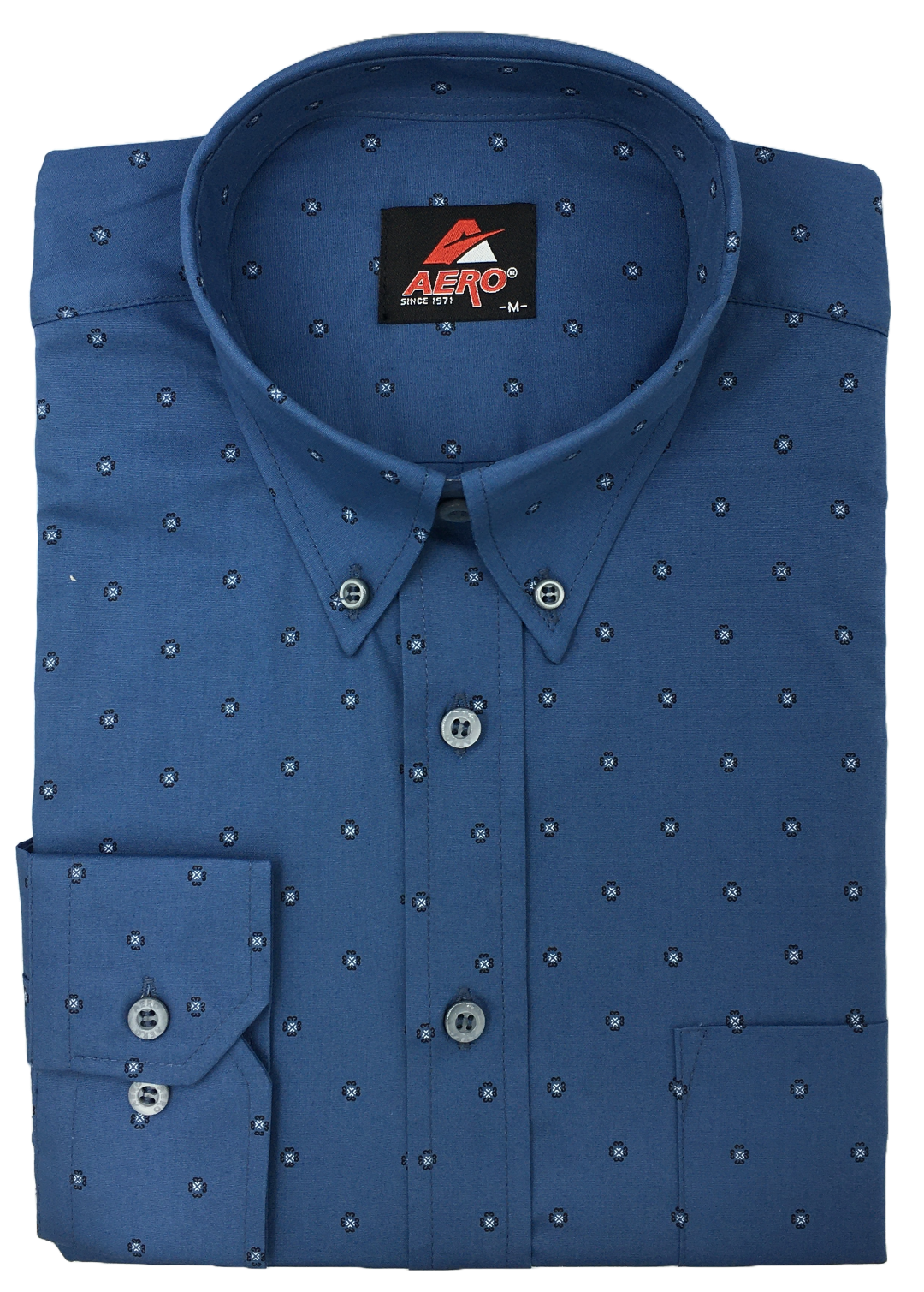 Aero Airforce Polka-dot Shirt