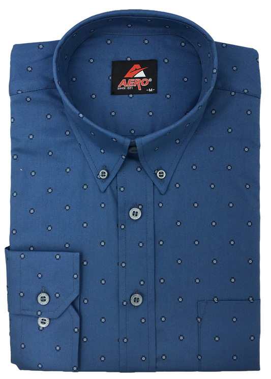 Aero Airforce Polka-dot Shirt