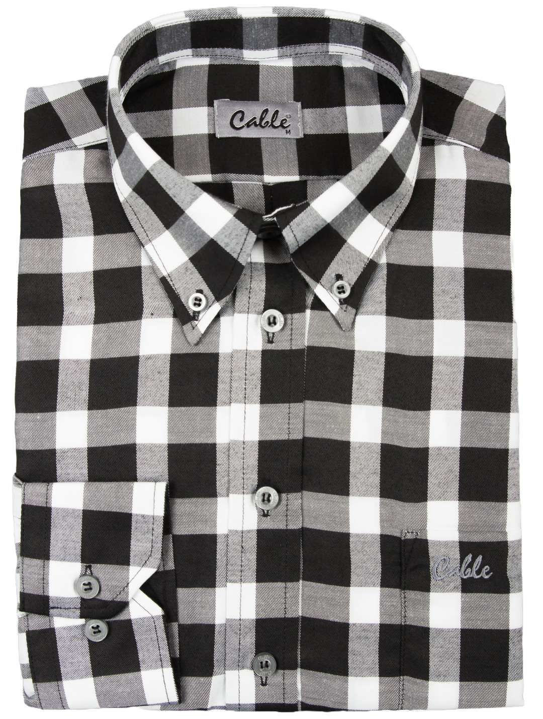 Cable Scotch Black/White Shirt