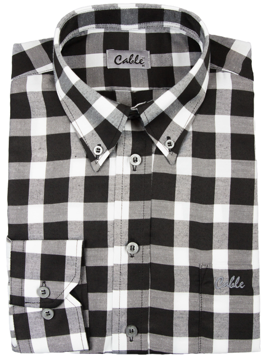 Cable Scotch Black/White Shirt