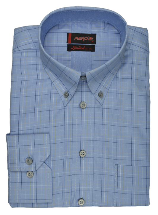 Aero Printed Sky Stripe Shirt
