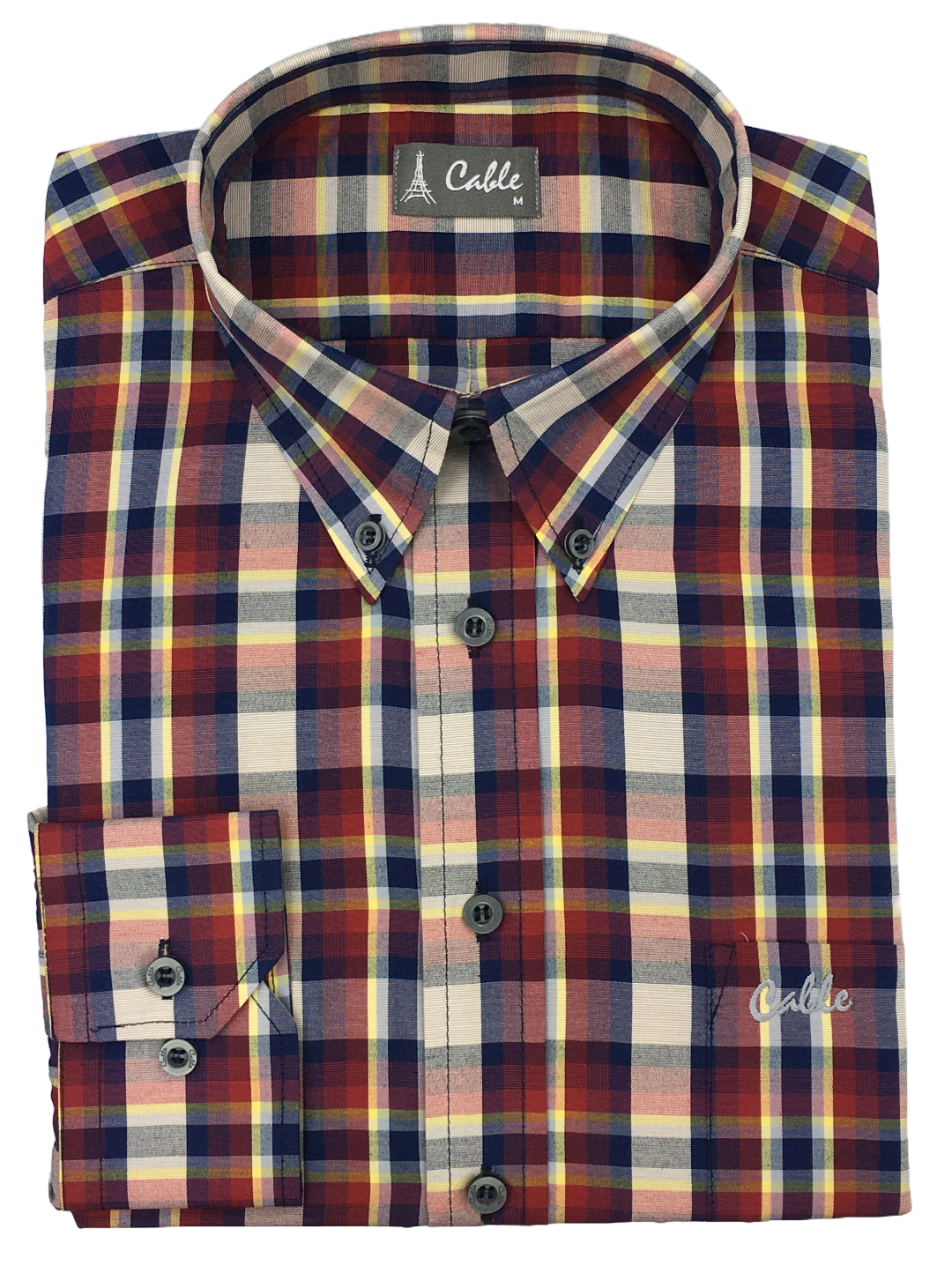 Cable Vermilion Check Shirt