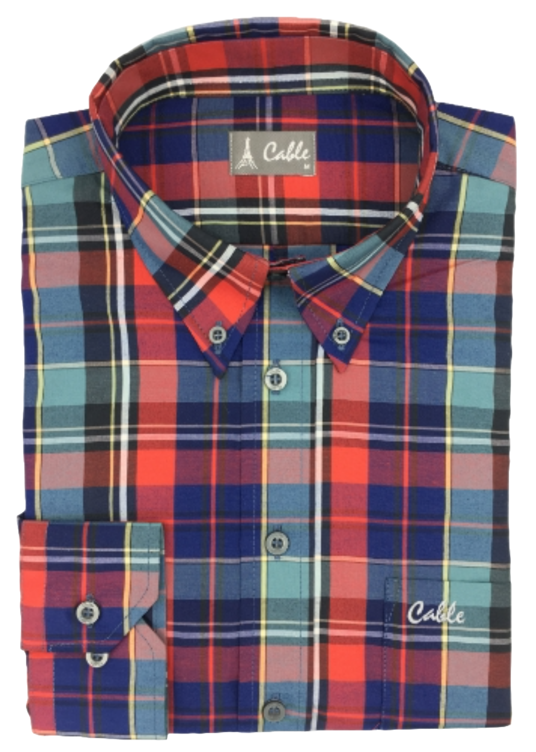 Cable Vermilion Multi Shirt