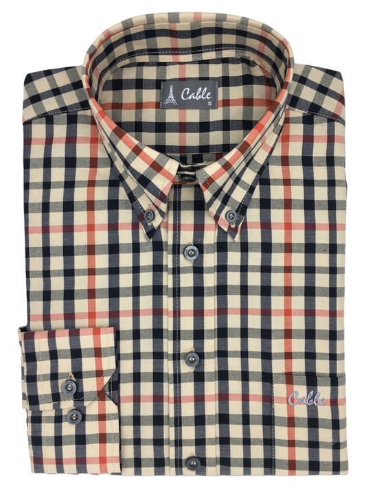 Cable Egyptian Camel Shirt