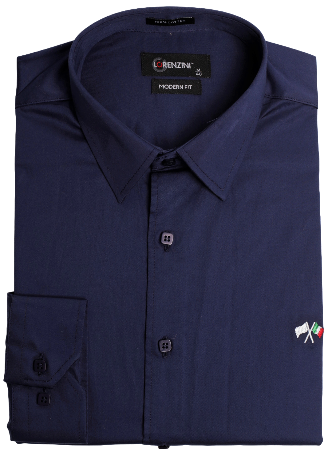 Lorenzini Slim Fit Flag Shirt