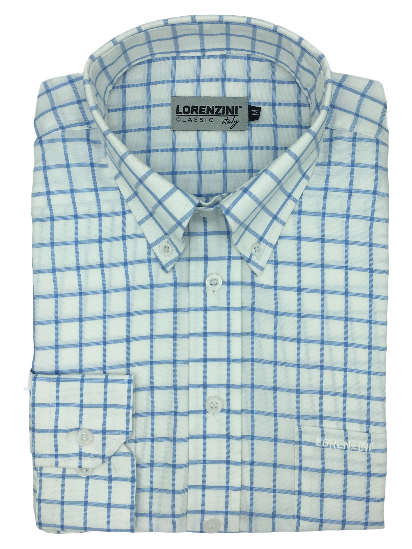 Lorenzini Classic Iced Blue Check