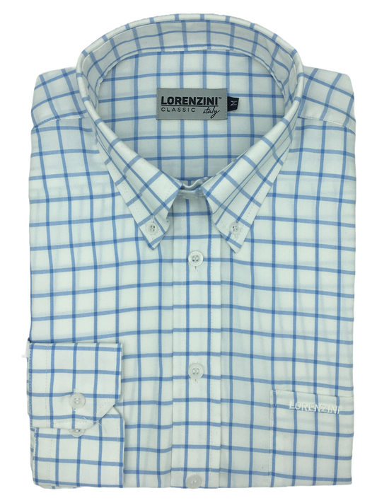 Lorenzini Classic Iced Blue Check