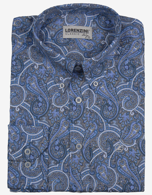 Lorenzini Classic Paisley shirt