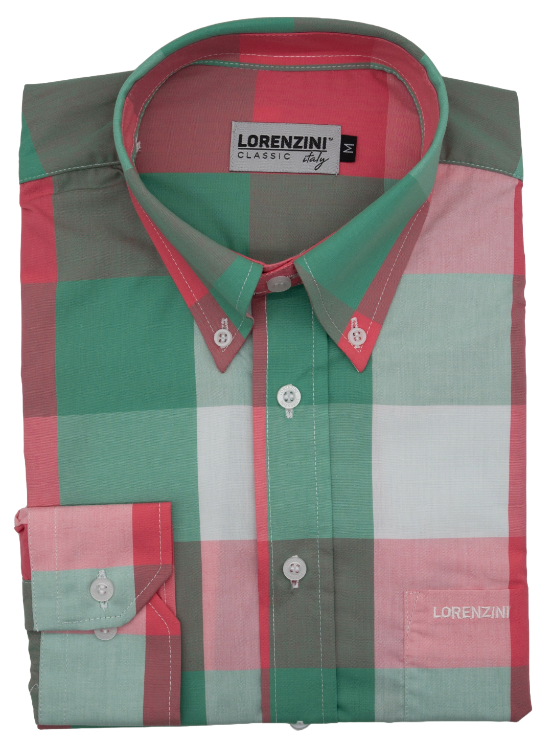 Lorenzini Classic Coral Check