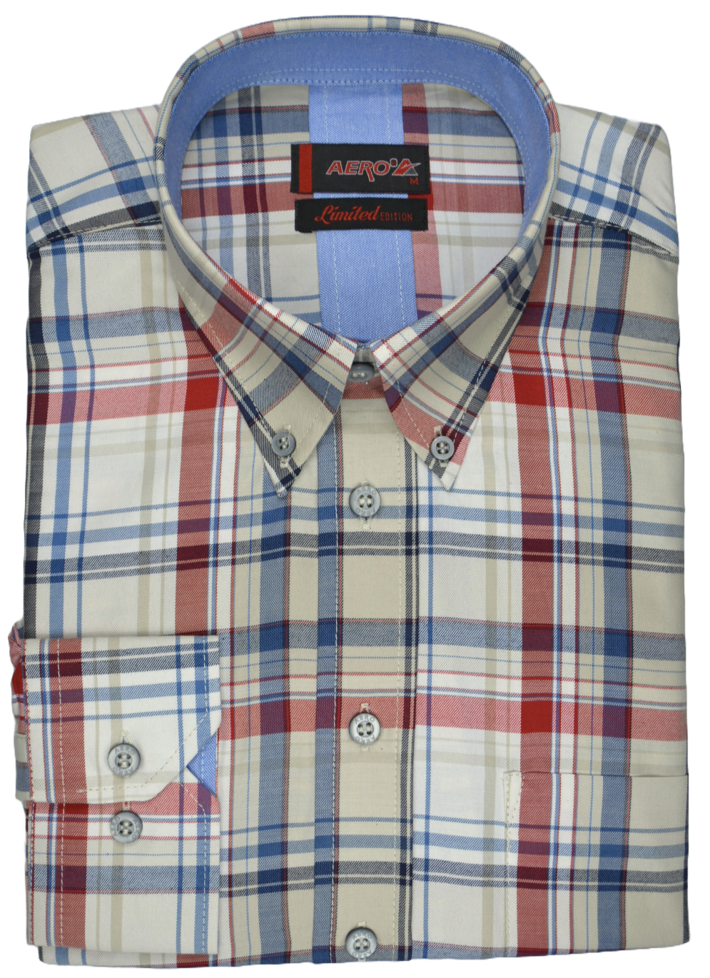 Aero Eclipse Red Long Sleeve Check