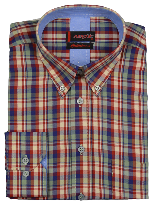 Aero Multi Shade Check Shirt