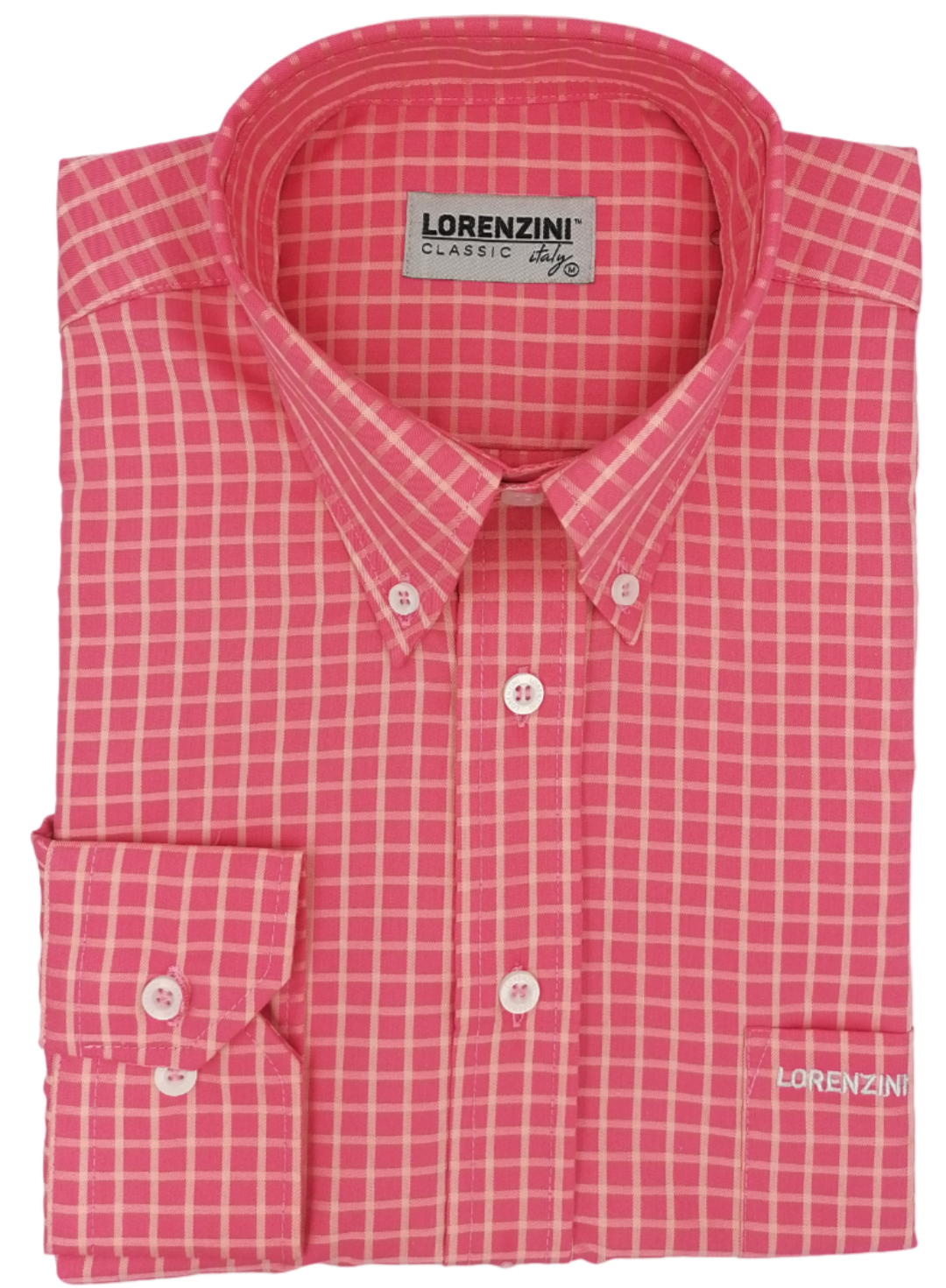 Lorenzini Classic Coral Check