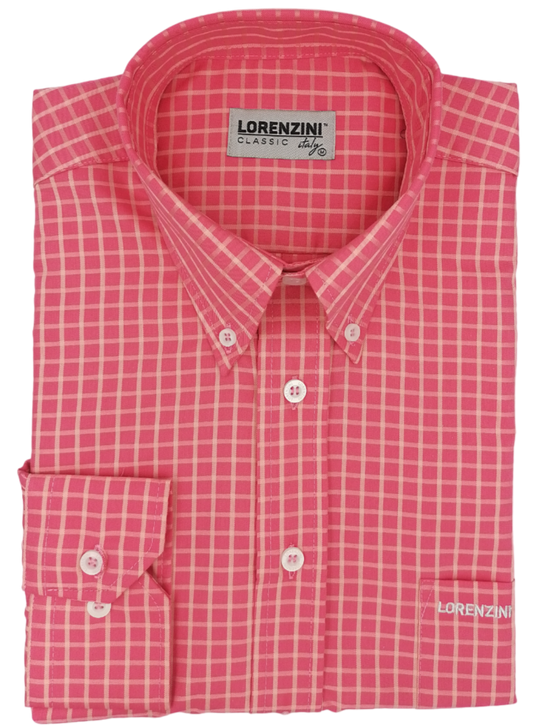 Lorenzini Classic Coral Check