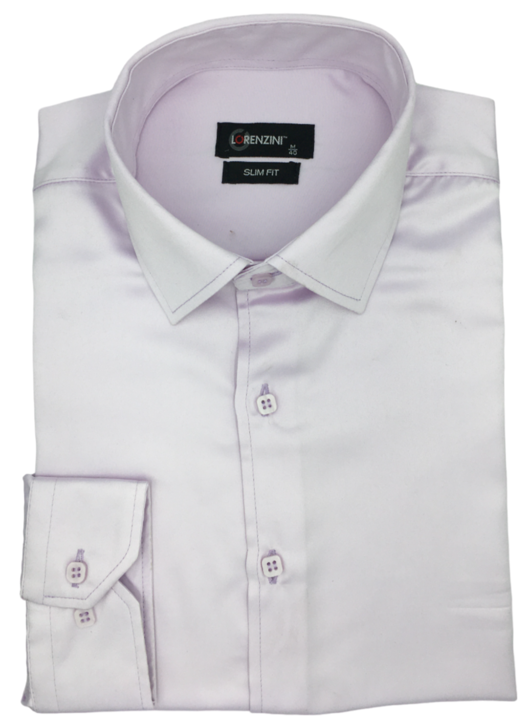 Lorenzini Slim Fit Satin Shirt