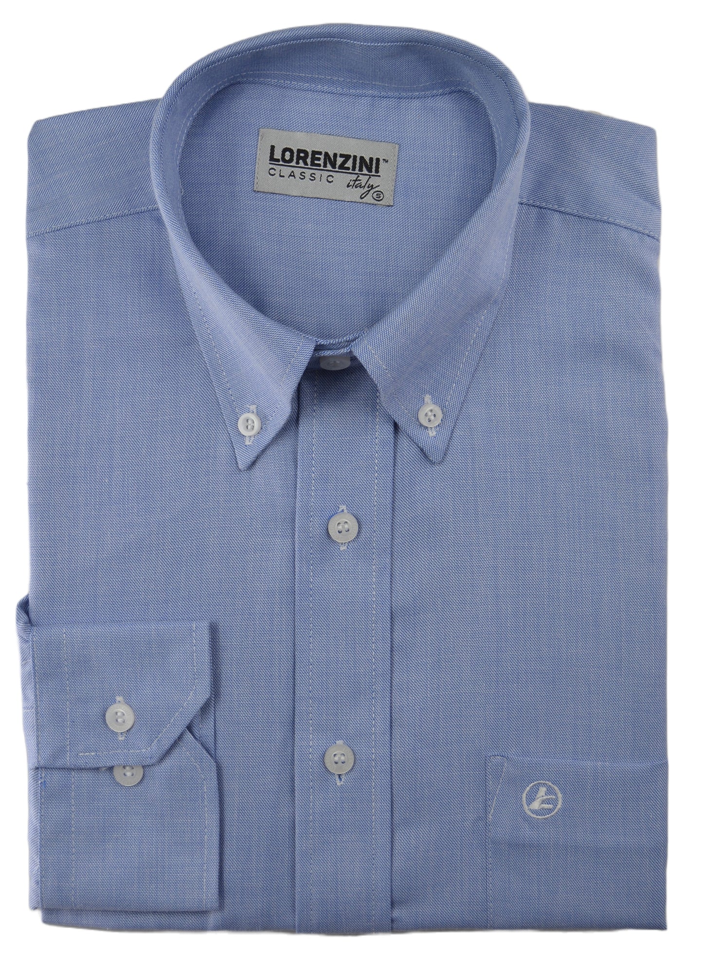 Lorenzini Classic Oxford Blue Shirt