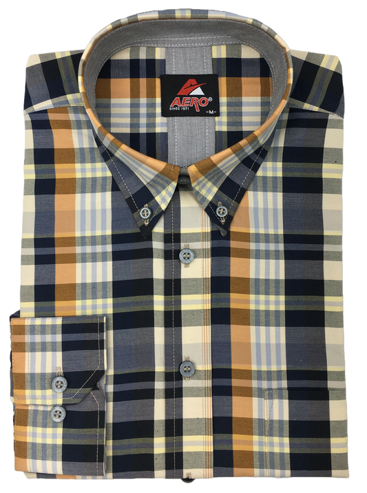 Aero Brox Multi Check Shirt