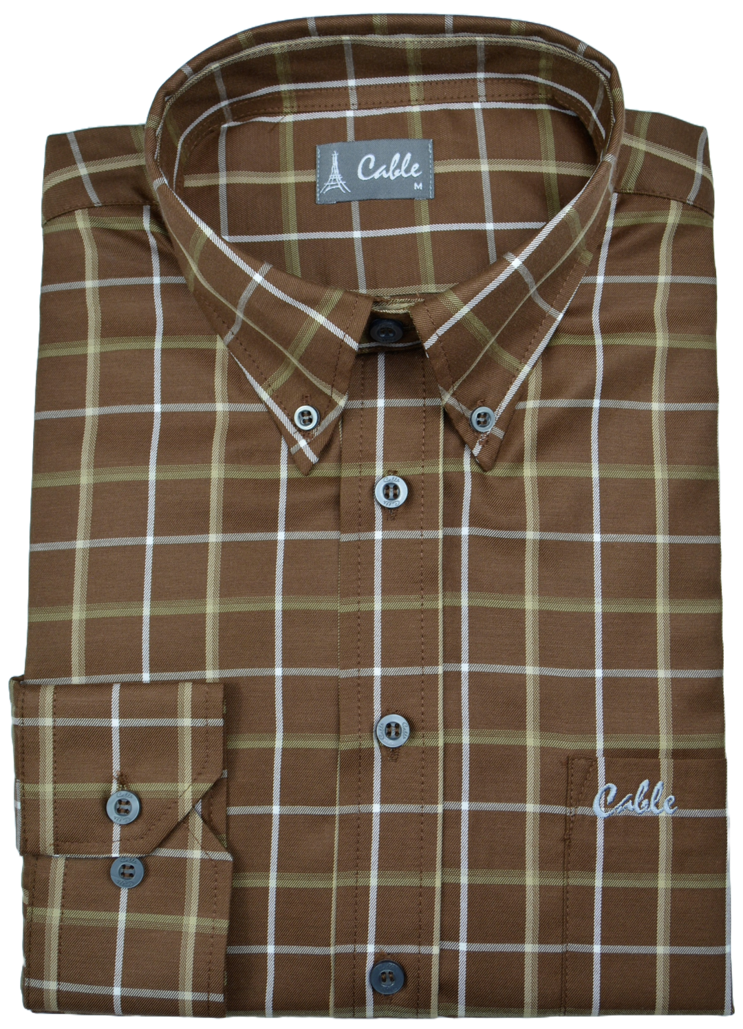 Cable Sand Brown Shirt