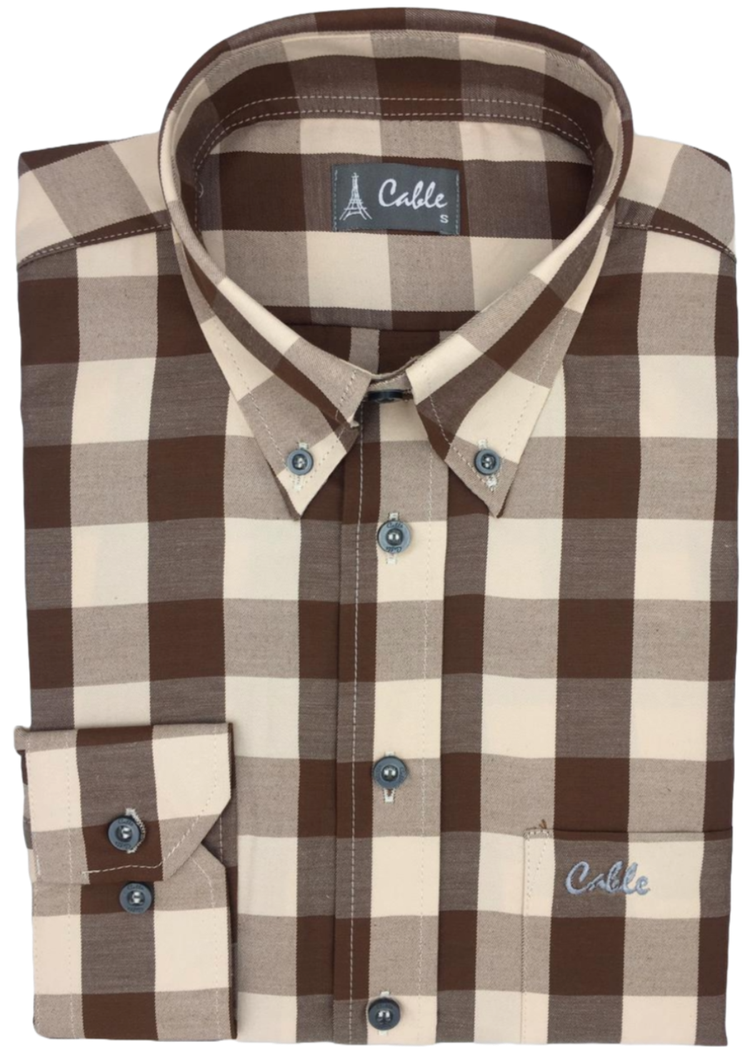 Cable Greige Shirt