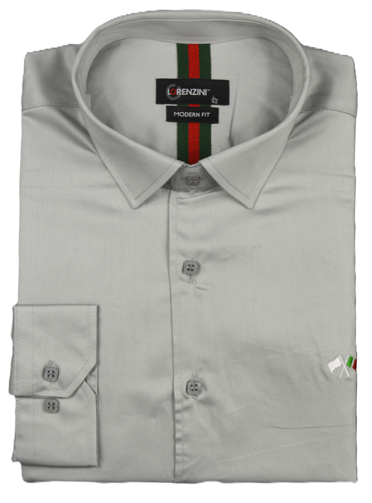 Lorenzini Slim Fit Flag Shirt