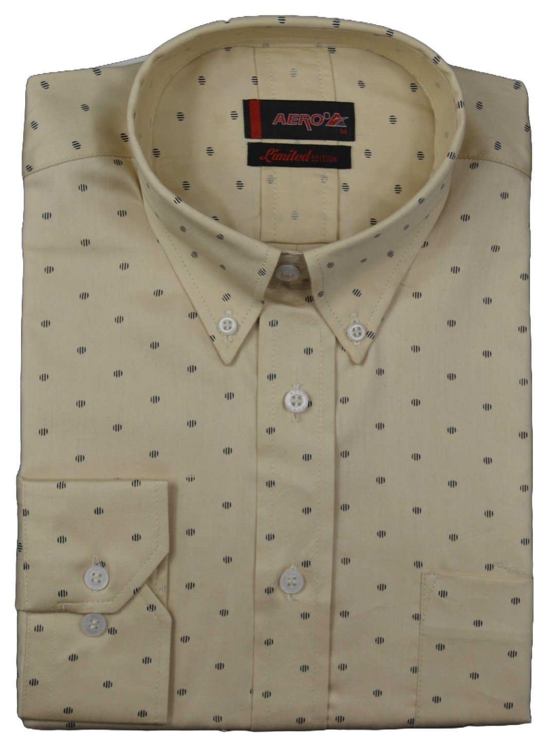 Aero Sandy Stone Print Shirt