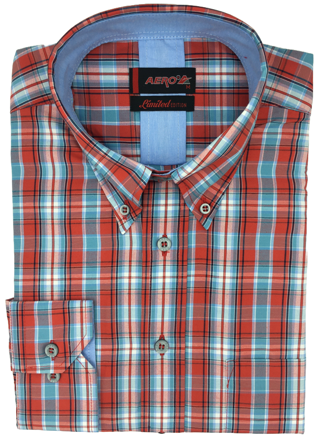 Aero Brox Rust Check Shirt