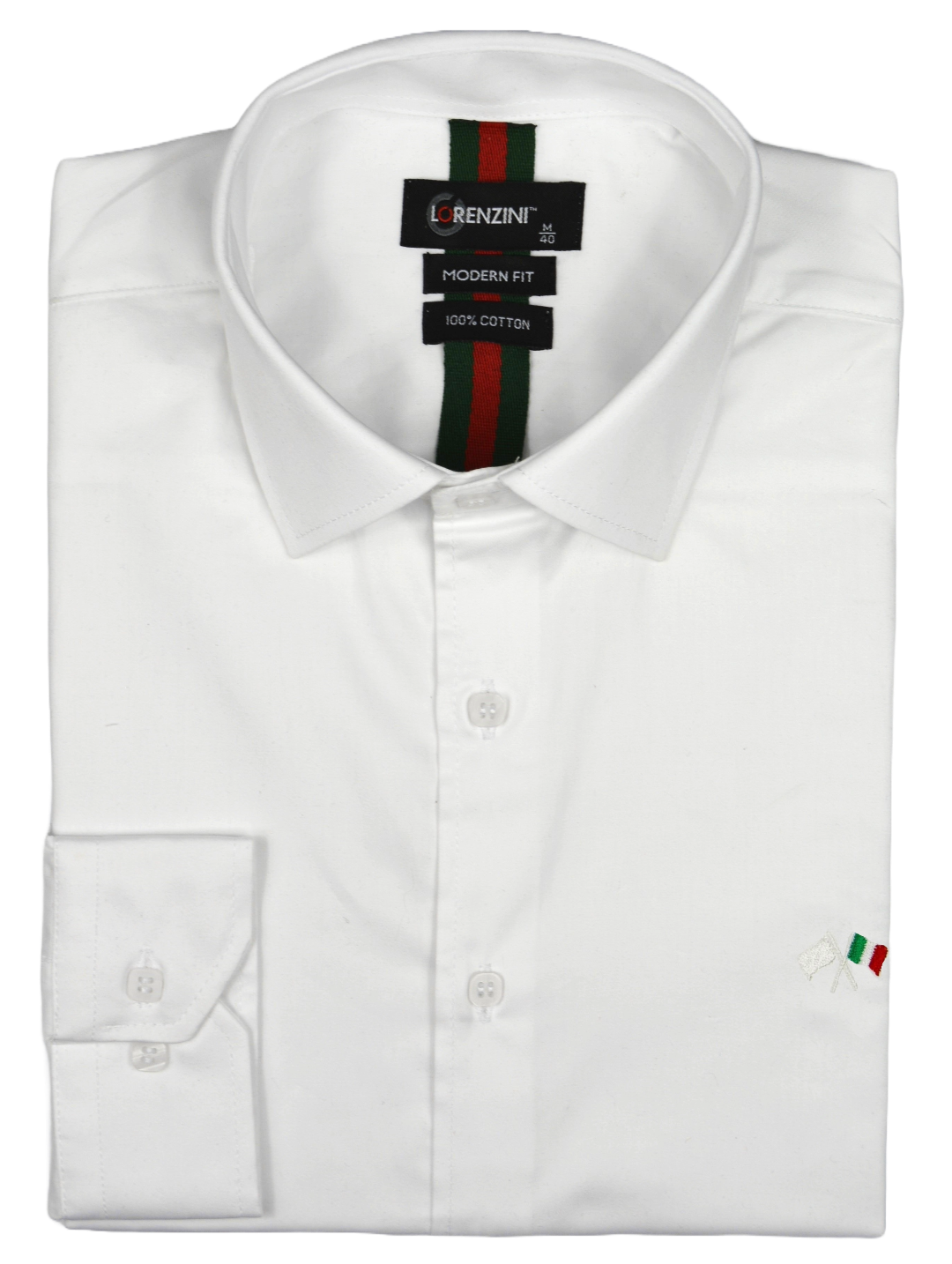 Lorenzini Slim Fit Flag Shirt