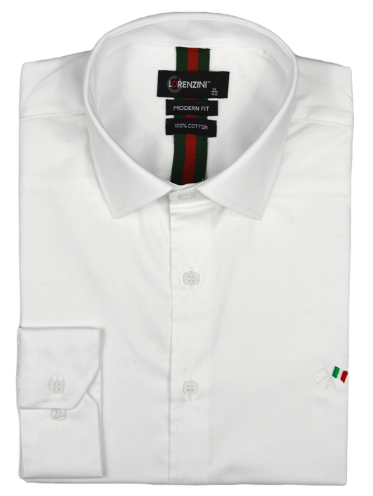 Lorenzini Slim Fit Flag Shirt