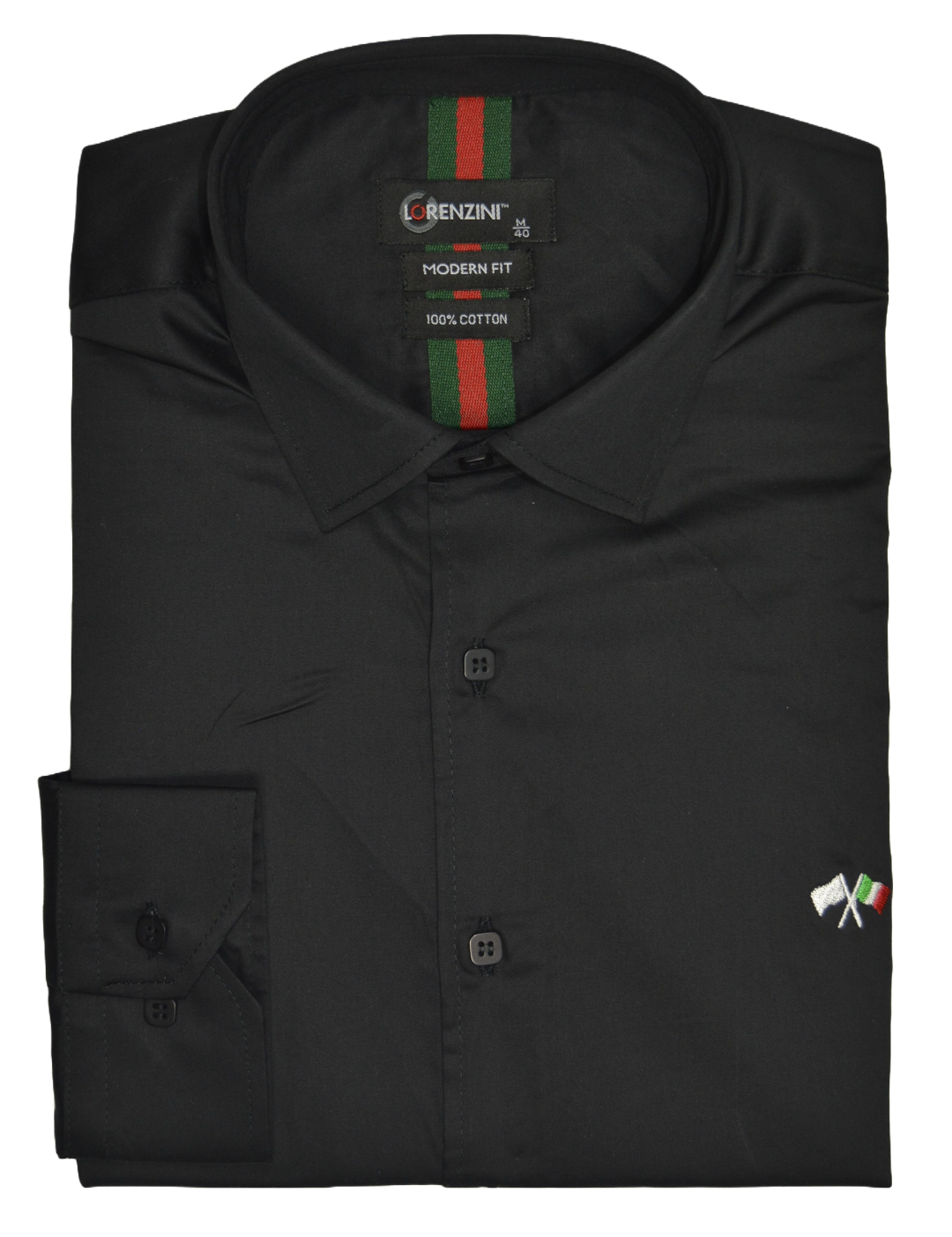 Lorenzini Slim Fit Flag Shirt