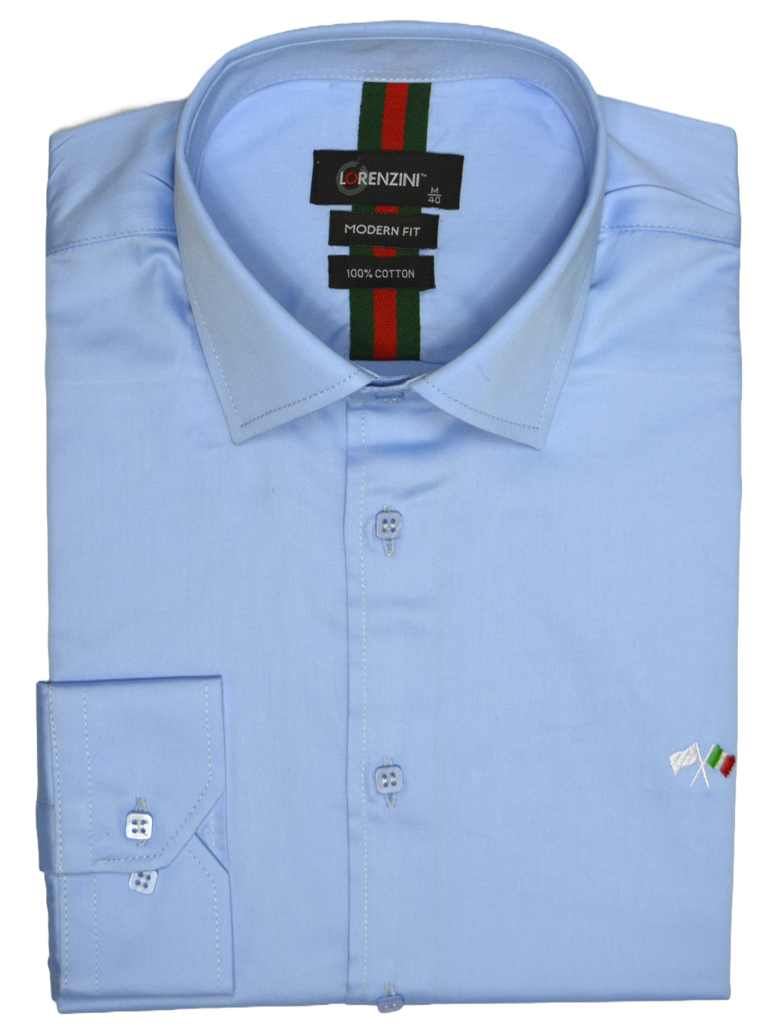 Lorenzini Slim Fit Flag Shirt