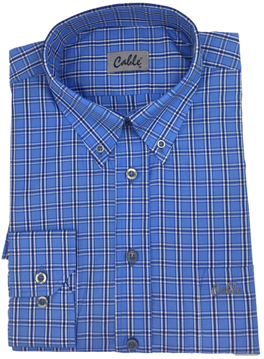 Cable Cloudy Check Shirt