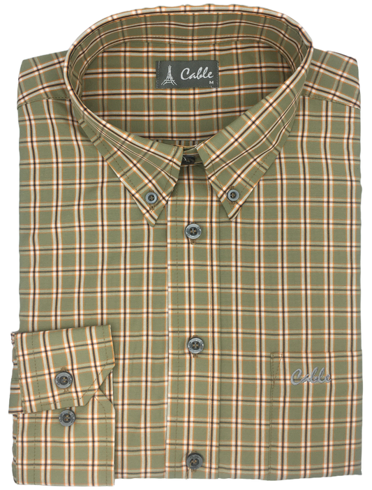 Cable Cloudy Check Shirt